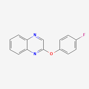 2-(4-Fluorophenoxy)quinoxaline