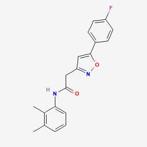 N-(2,3-dimethylphenyl)-2-(5-(4-fluorophenyl)isoxazol-3-yl)acetamide