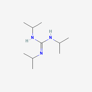 molecular formula C10H23N3 B2763642 1,2,3-Tri(propan-2-yl)guanidine CAS No. 121948-77-4