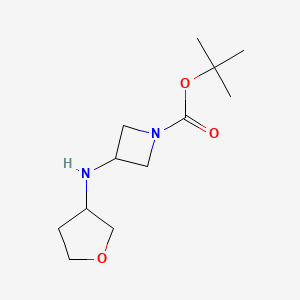 Tert-butyl 3-[(oxolan-3-yl)amino]azetidine-1-carboxylate