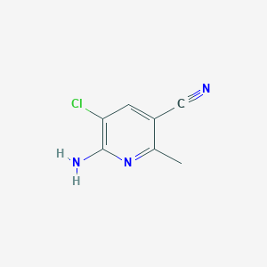 6-Amino-5-chloro-2-methylnicotinonitrile