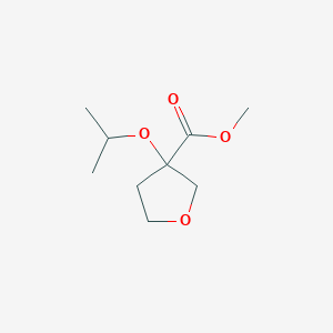 Methyl 3-(propan-2-yloxy)oxolane-3-carboxylate