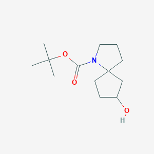 Tert-butyl 7-hydroxy-1-azaspiro[4.4]nonane-1-carboxylate