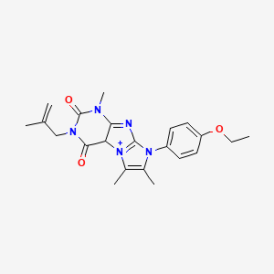 8-(4-ethoxyphenyl)-1,6,7-trimethyl-3-(2-methylprop-2-en-1-yl)-1H,2H,3H,4H,8H-imidazo[1,2-g]purine-2,4-dione