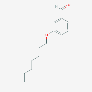 molecular formula C14H20O2 B2763779 3-(Heptyloxy)benzaldehyde CAS No. 80407-63-2