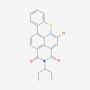 molecular formula C23H18BrNO2S B2763786 Br-BTXI CAS No. 2253748-36-4