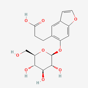 molecular formula C17H20O9 B2763843 Cnidioside A CAS No. 141896-53-9