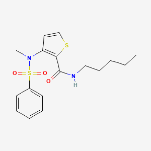 molecular formula C17H22N2O3S2 B2764007 N-(2-氯-4-甲基苯基)-2-({4-[4-(4-甲氧基苯基)哌嗪-1-基]嘧啶-2-基}硫)乙酰胺 CAS No. 1116082-45-1