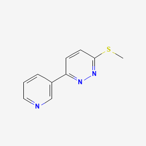 3-Methylsulfanyl-6-pyridin-3-ylpyridazine