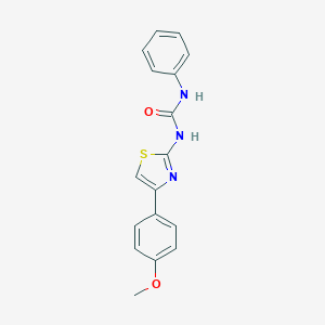 1-(4-(4-Methoxyphenyl)thiazol-2-yl)-3-phenylurea