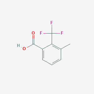 molecular formula C9H7F3O2 B2764110 3-Methyl-2-(trifluoromethyl)benzoic acid CAS No. 1214385-15-5