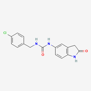 1-(4-Chlorobenzyl)-3-(2-oxoindolin-5-yl)urea
