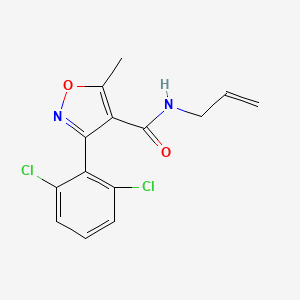 (3-(2,6-Dichlorophenyl)-5-methylisoxazol-4-YL)-N-prop-2-enylformamide