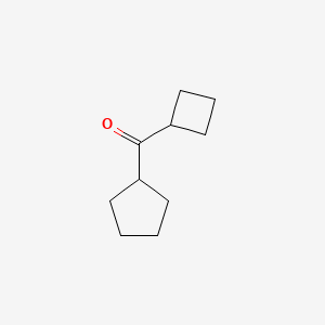 molecular formula C10H16O B2764129 Cyclobutyl(cyclopentyl)methanone CAS No. 1516430-83-3