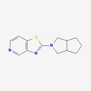 2-{Octahydrocyclopenta[c]pyrrol-2-yl}-[1,3]thiazolo[4,5-c]pyridine