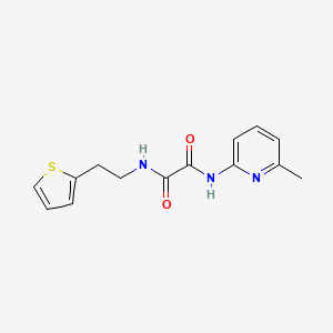 N1-(6-methylpyridin-2-yl)-N2-(2-(thiophen-2-yl)ethyl)oxalamide