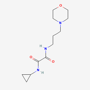 N'-cyclopropyl-N-(3-morpholin-4-ylpropyl)oxamide