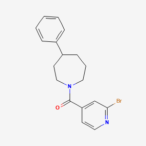 1-(2-Bromopyridine-4-carbonyl)-4-phenylazepane