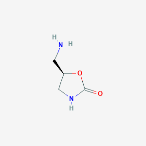(5R)-5-(aminomethyl)-1,3-oxazolidin-2-one