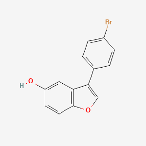 3-(4-Bromophenyl)-1-benzofuran-5-ol