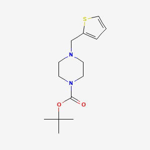 Tert-butyl 4-(thiophen-2-ylmethyl)piperazine-1-carboxylate
