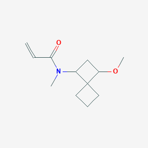 N-(3-Methoxyspiro[3.3]heptan-1-yl)-N-methylprop-2-enamide