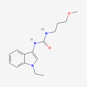 1-(1-ethyl-1H-indol-3-yl)-3-(3-methoxypropyl)urea