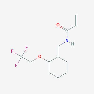 N-{[2-(2,2,2-trifluoroethoxy)cyclohexyl]methyl}prop-2-enamide