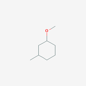 molecular formula C8H16O B2764925 1-Methoxy-3-methylcyclohexane CAS No. 52204-64-5