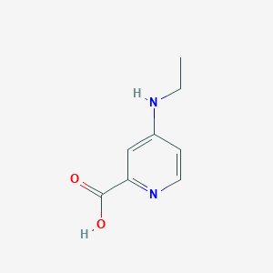 molecular formula C8H10N2O2 B2764931 4-(乙基氨基)吡啶-2-羧酸 CAS No. 1094369-75-1
