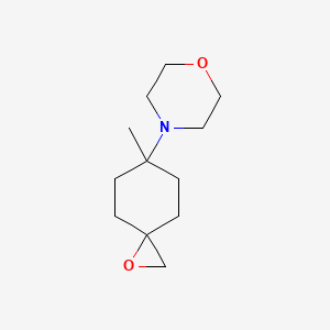 4-(6-Methyl-1-oxaspiro[2.5]octan-6-yl)morpholine