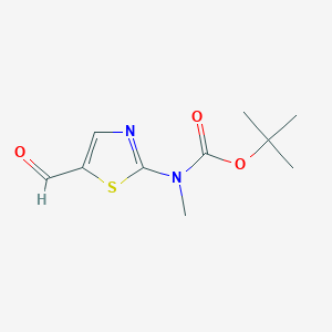 tert-Butyl (5-formylthiazol-2-yl)(methyl)carbamate
