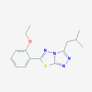 6-(2-Ethoxyphenyl)-3-(2-methylpropyl)[1,2,4]triazolo[3,4-b][1,3,4]thiadiazole