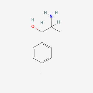 molecular formula C10H15NO B2765097 2-氨基-1-(4-甲基苯基)丙醇 CAS No. 176375-11-4