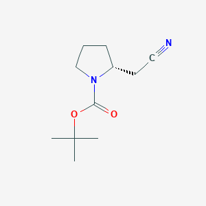 (R)-tert-butyl 2-(cyanomethyl)pyrrolidine-1-carboxylate