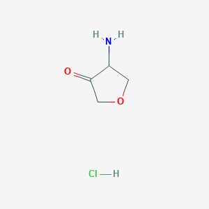 4-Aminooxolan-3-one;hydrochloride