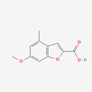 6-Methoxy-4-methyl-1-benzofuran-2-carboxylic acid