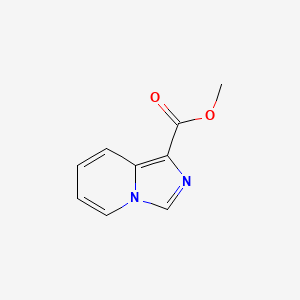 molecular formula C9H8N2O2 B2765457 Methyl imidazo[1,5-a]pyridine-1-carboxylate CAS No. 1039356-98-3