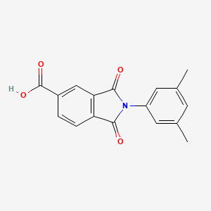 2-(3,5-Dimethylphenyl)-1,3-dioxoisoindoline-5-carboxylic acid