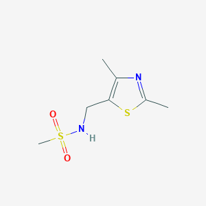 N-[(2,4-dimethyl-1,3-thiazol-5-yl)methyl]methanesulfonamide