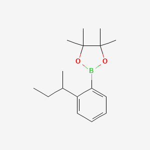 2-(2-Butan-2-ylphenyl)-4,4,5,5-tetramethyl-1,3,2-dioxaborolane