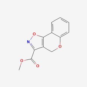 Methyl 4H-chromeno[3,4-d]isoxazole-3-carboxylate