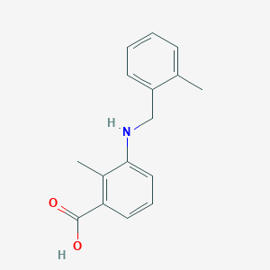 molecular formula C16H17NO2 B276566 2-Methyl-3-[(2-methylbenzyl)amino]benzoic acid 