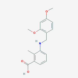 3-[(2,4-Dimethoxybenzyl)amino]-2-methylbenzoic acid