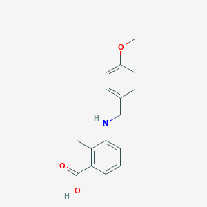 3-[(4-Ethoxybenzyl)amino]-2-methylbenzoic acid