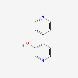 molecular formula C10H8N2O B2765747 4-(Pyridin-4-yl)pyridin-3-ol CAS No. 1308649-78-6