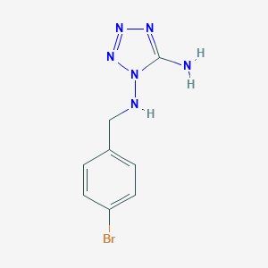 molecular formula C8H9BrN6 B276578 N~1~-(4-bromobenzyl)-1H-tetrazole-1,5-diamine 