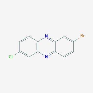 molecular formula C12H6BrClN2 B2765940 2-溴-7-氯苯并嗪 CAS No. 29453-79-0