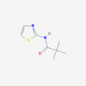molecular formula C8H12N2OS B2765977 2,2-dimethyl-N-(1,3-thiazol-2-yl)propanamide CAS No. 69212-62-0