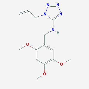 N-(1-allyl-1H-tetraazol-5-yl)-N-(2,4,5-trimethoxybenzyl)amine